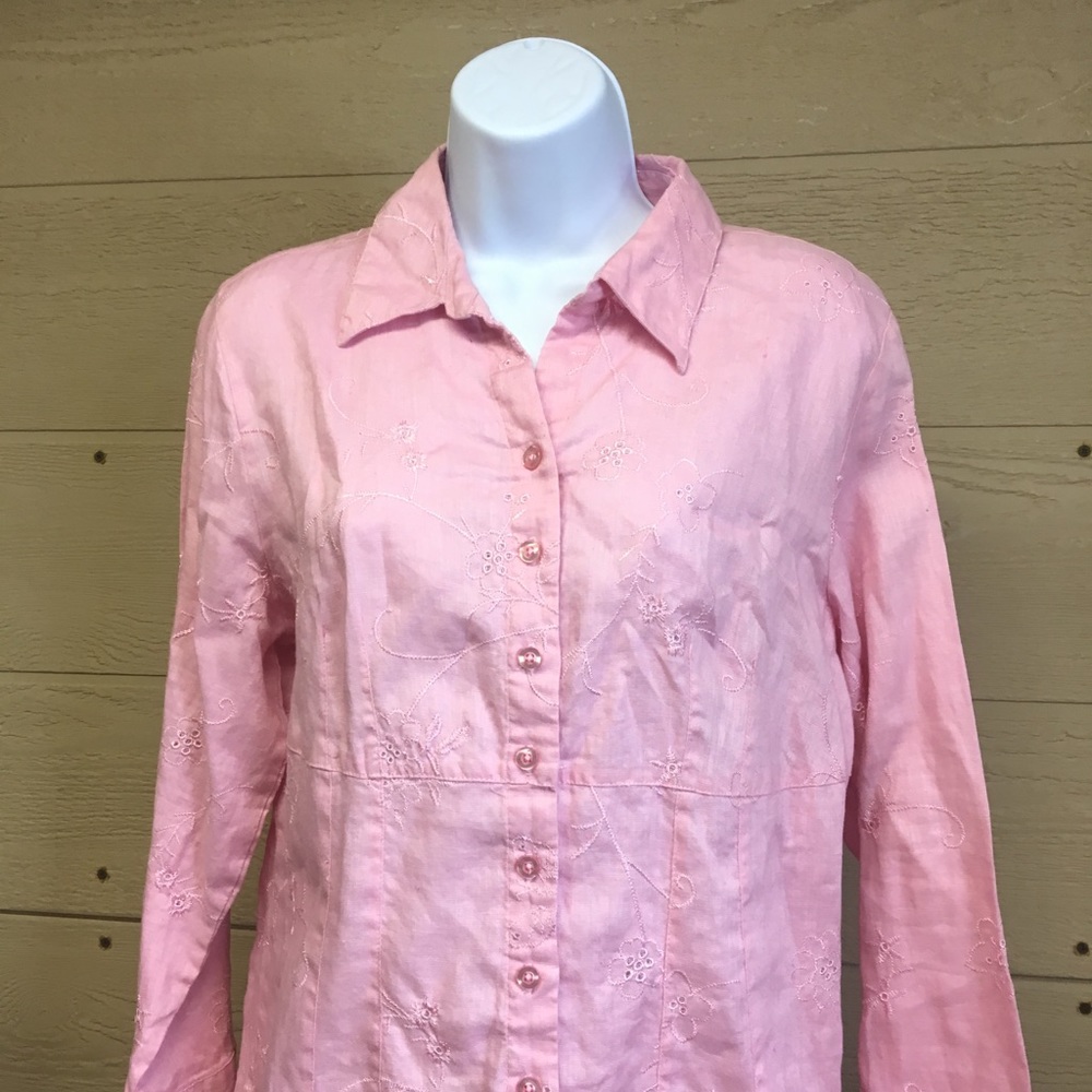 Edwards Pink long sleeve shirt
